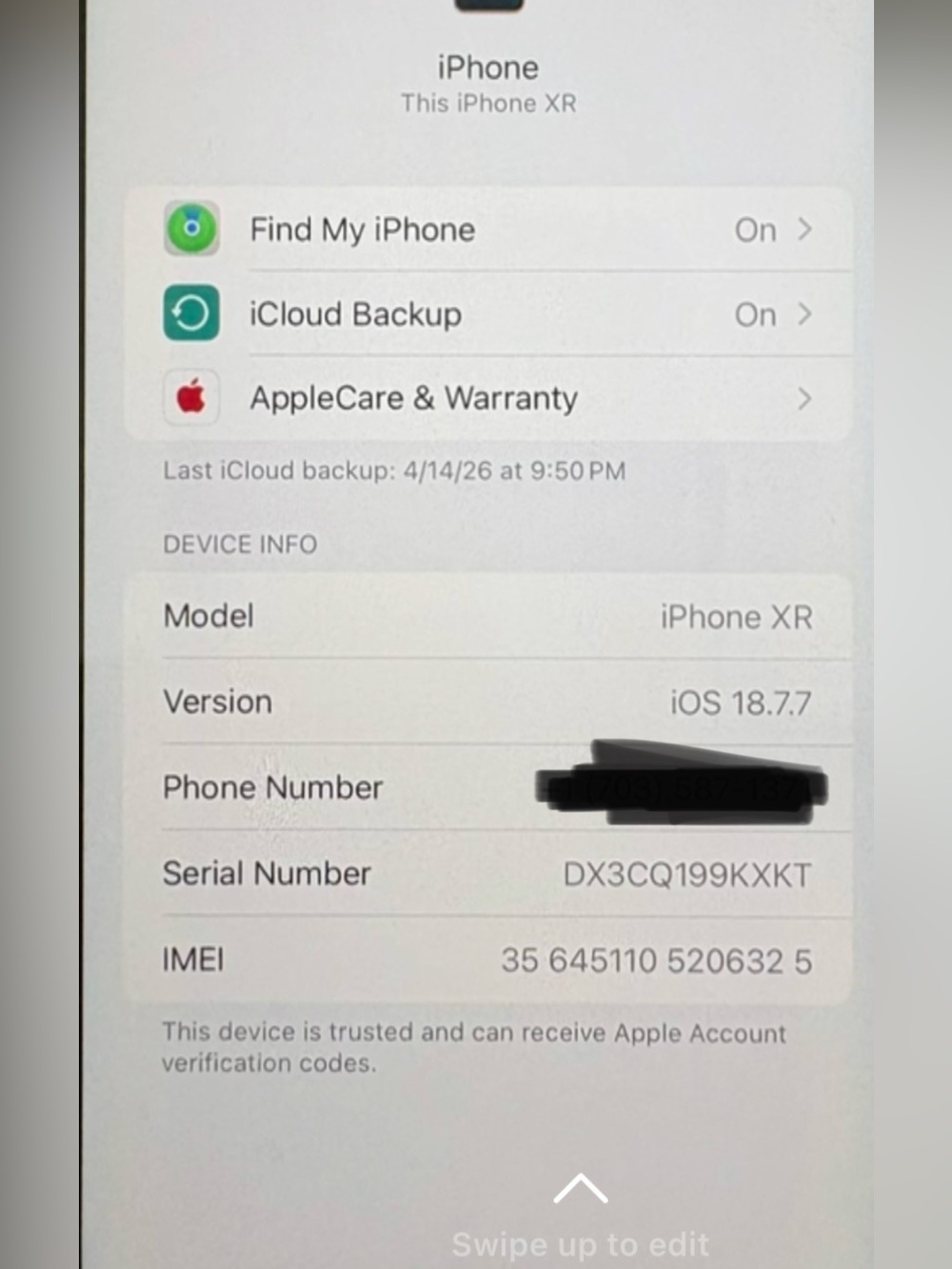 IPHONE XR IN ORANGE COLOR
UNLOCKED
 WORKS BUT BATTERY PROBLEM - Picture 7 of 7